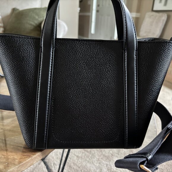 MICHAEL Michael Kors Black Hadleigh Small Double Handle Tote - Picture 4 of 6